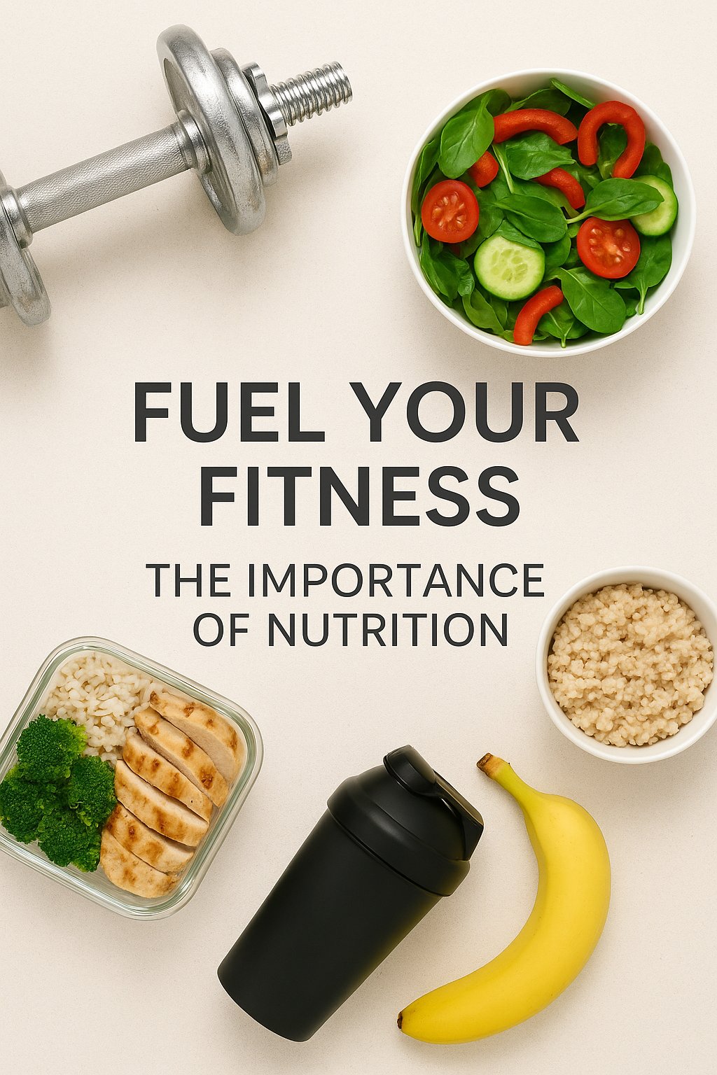🍖 Fuel Your Fitness: The Importance of Nutrition in Your Workout Journey