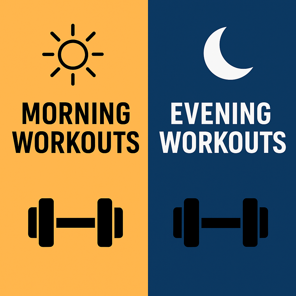 🏋️♂️ Morning vs Evening Workouts: Which Time Is Best for You?
