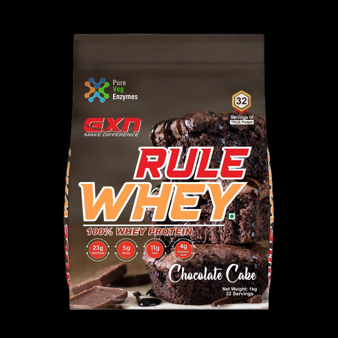GXN Rule Whey – 1kg (Chocolate Cake)
